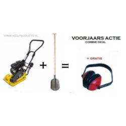 VOORJAARS ACTIE De trilplaat RP1100B + KNIPPER 589.00 INCL