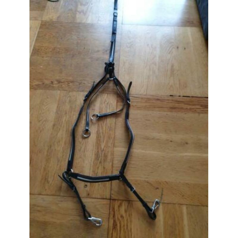 Nieuw borstriem paard d.bruin