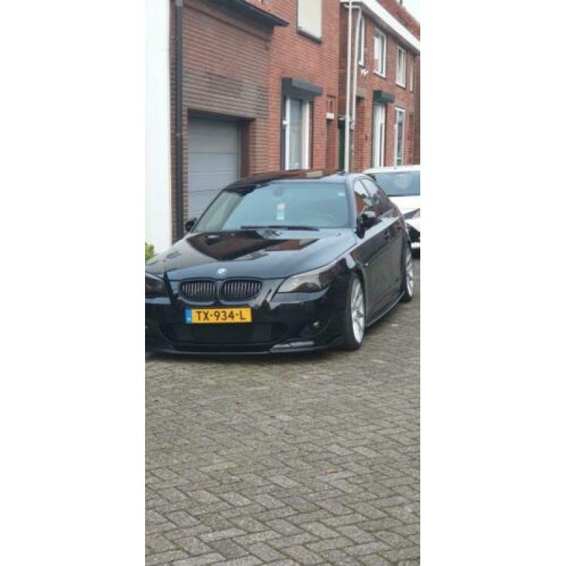 BMW 535iA XI 2008 Zwart 420pk
