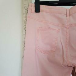 Stretchbroek maat 42 roze