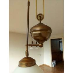 Vintage lampen-set (2x hang + 1x staand)
