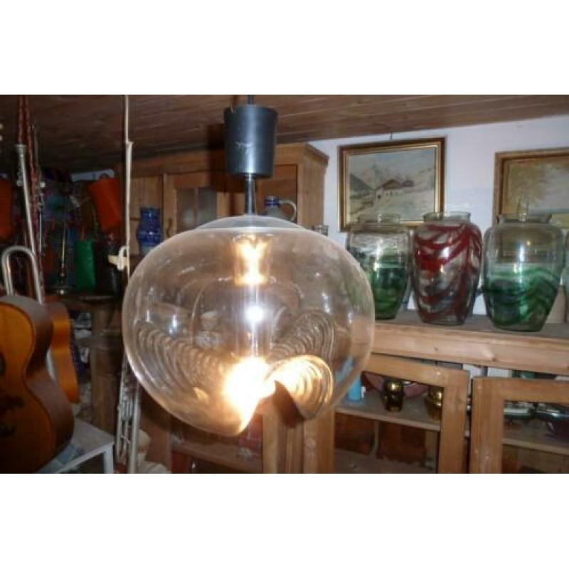 HANGLAMP,PUTZLER WAVE,zeventies,design,PEIL en PUTZLER
