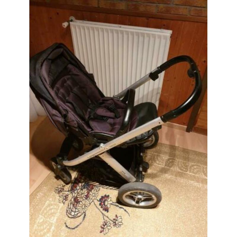 Complete kinderwagen, wandelbak, maxi cosi Mutsy Transit