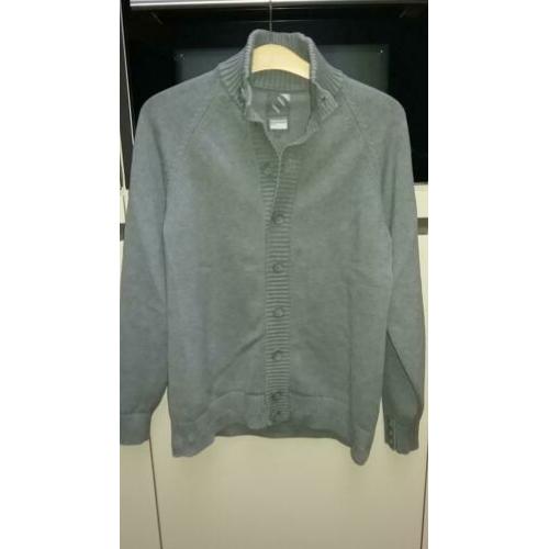 Sutherland stoer grijs vest maat L