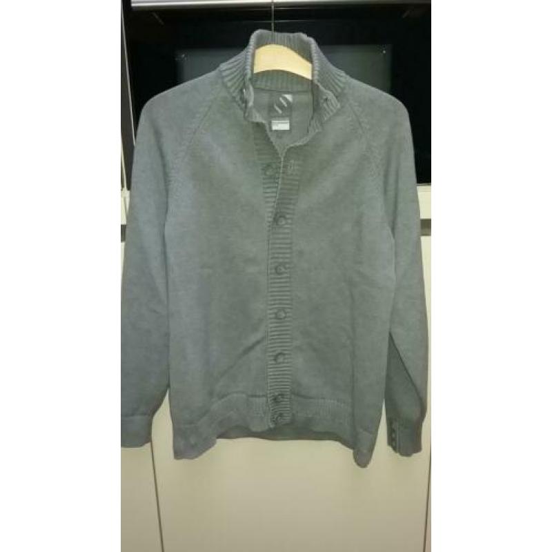 Sutherland stoer grijs vest maat L