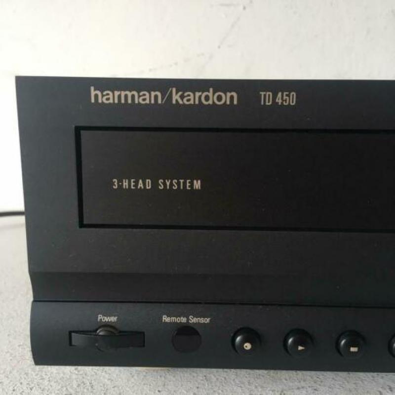 Vintage Harman Kardon TD 450 Cassettedeck Tape recorder