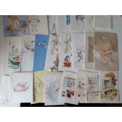 Ruim 150 geboortekaartjes jaren'50-'70