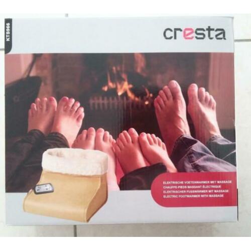 Cresta elektrische voetenwarmer met massage / KTS966