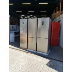 Koelkast XXL A-kwaliteit A+++ Full nofrost INOX 288Ltr