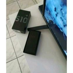 Samsung s10 PLUS 128gb prins green DUOS met doos en lader en