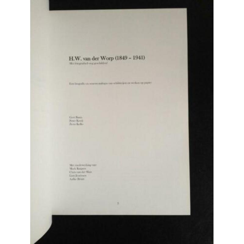 Fotografisch op het oog geschilderd - H.W v/d Worp 1849-1941