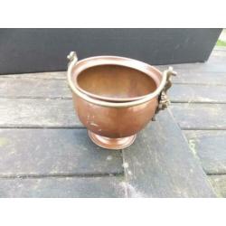 rood koper potje pot