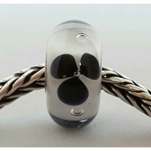 Trollbeads - Zwarte Bloem - TGLBE-10071