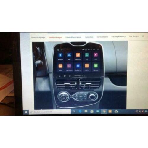 Renault Clio 2012-2015 autoradio Navigatie Wifi usb bluetoot