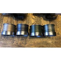 2x Daiwa emcast evo 5500 molen met 4 spoelen