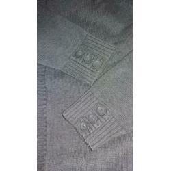Sutherland stoer grijs vest maat L