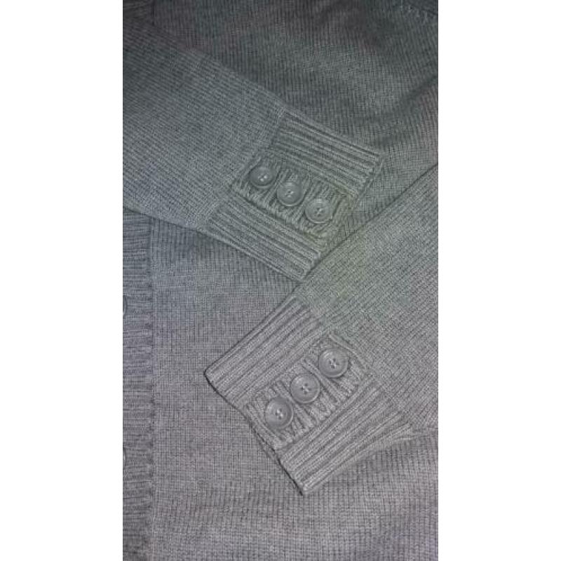 Sutherland stoer grijs vest maat L