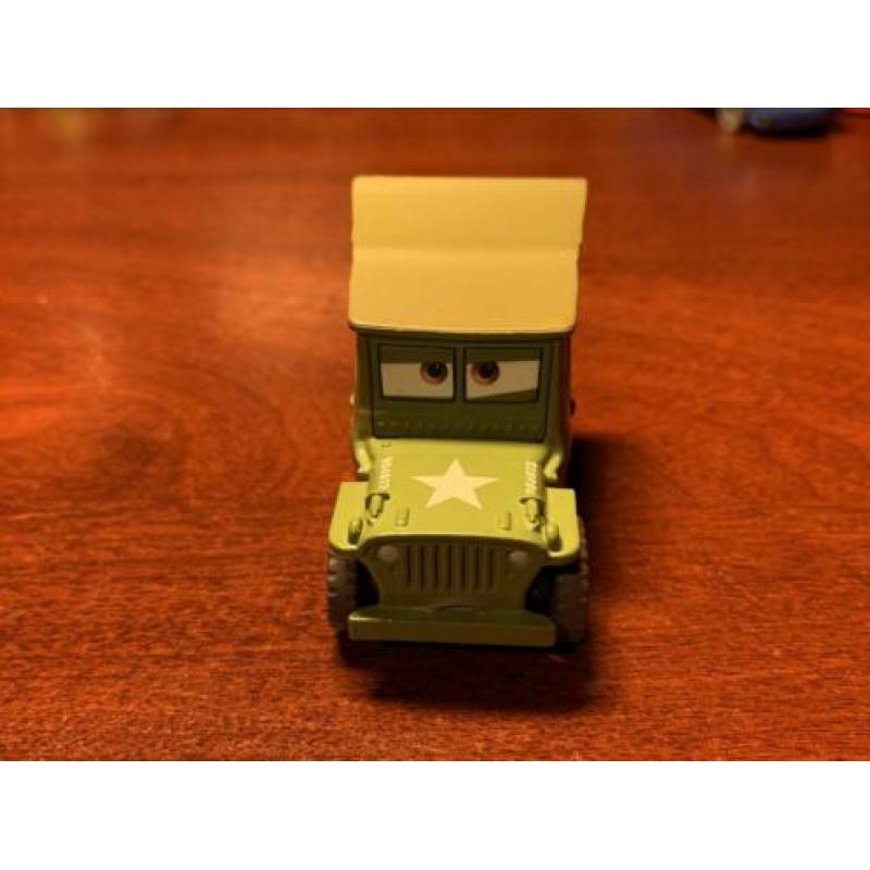 Disney Pixar Cars 1 Movie - Legerjeep Sarge 1:55