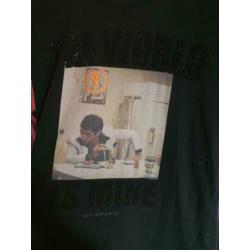 MYBRAND Heren T-shirt - Als Nieuw - Strass - Maat S