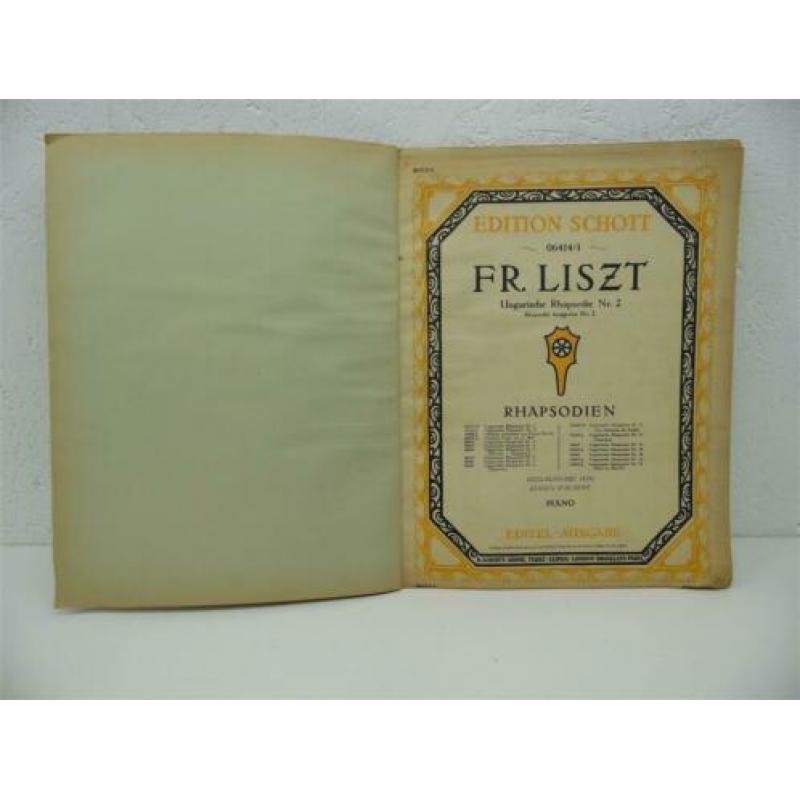 Edition Schott Franz Liszt 06414 ½