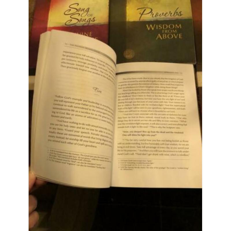 The passion translation, Nieuwe Testament in losse delen