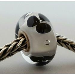 Trollbeads - Zwarte Bloem - TGLBE-10071