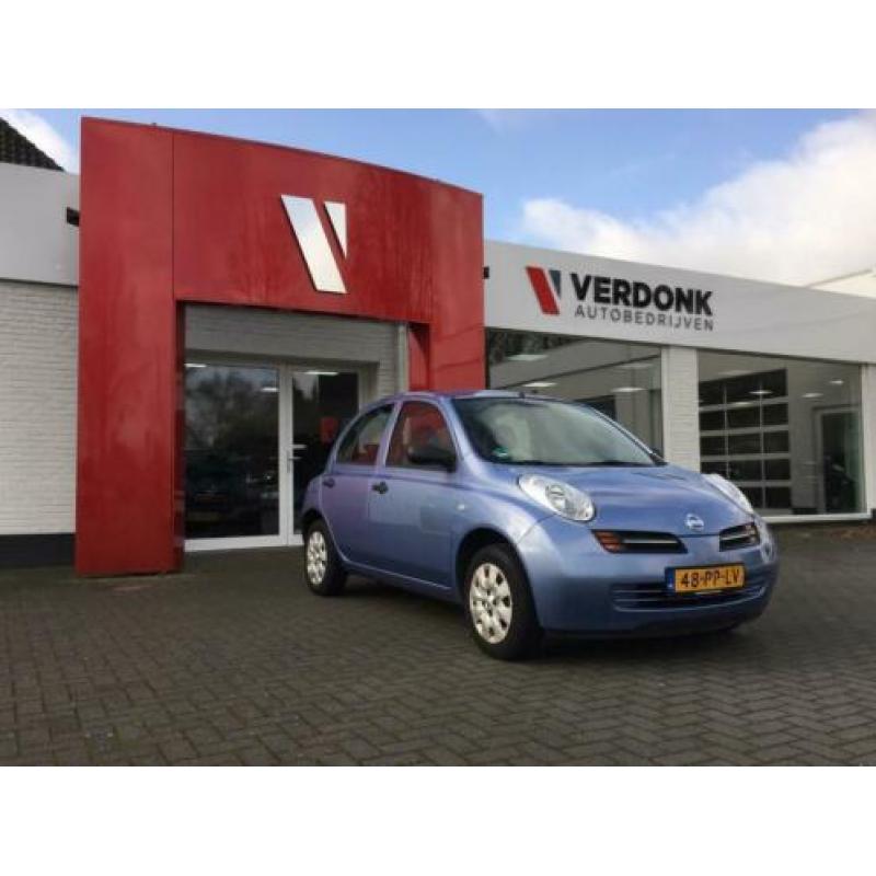 Nissan Micra 1.2 Visia 4 deurs, stuurbekrachting, nieuwe apk