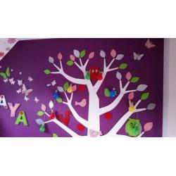 Boom wanddecoratie