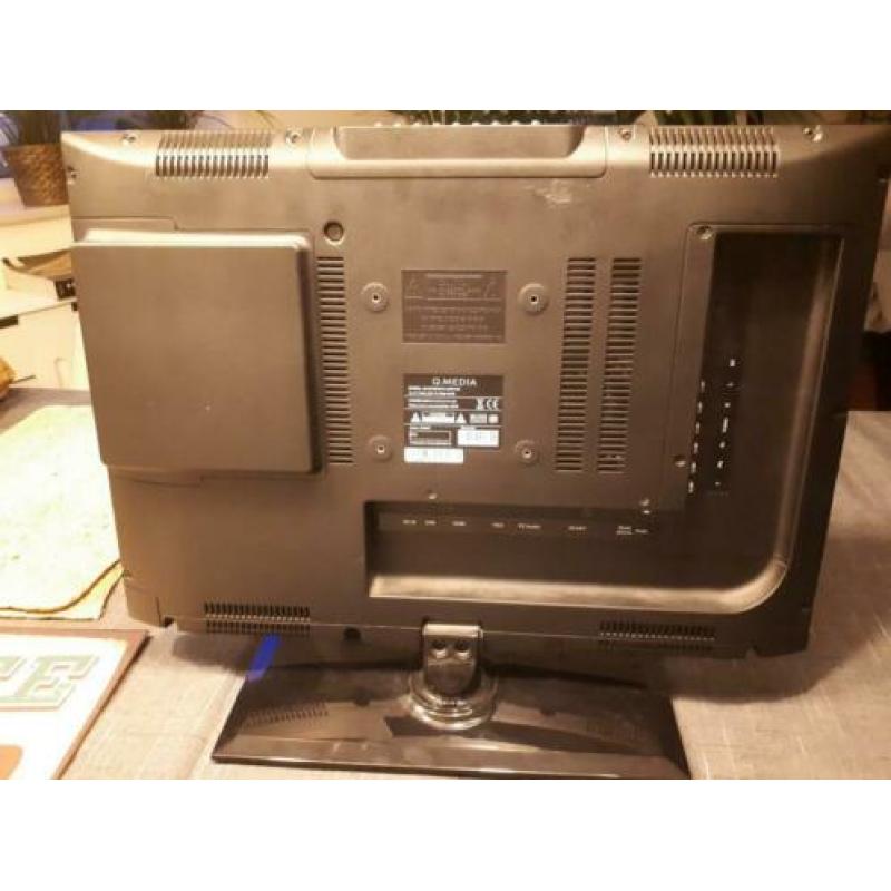 Q.Media TV+ingebouwde dvd speler