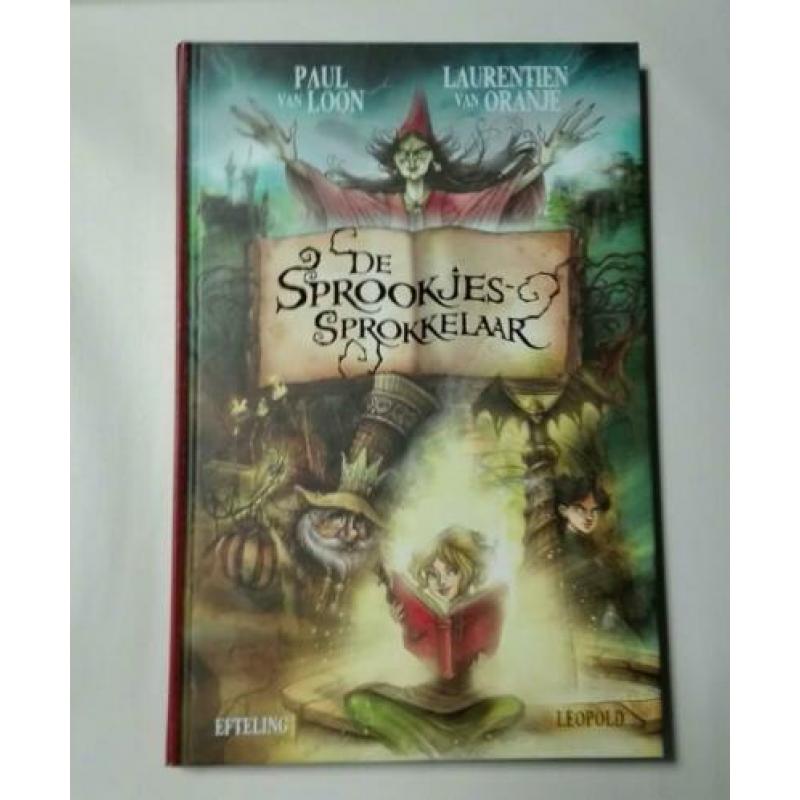Efteling pakket, boek, dvd's, schriften Pardoes, kaart