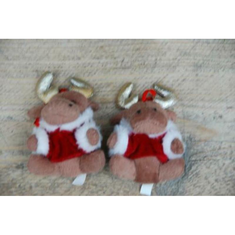 5 Rendier knuffeltjes