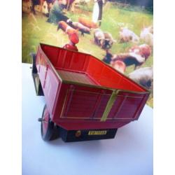 Nieuw blikken vrachtwagen model Fiat afm. 32 x 15 cm.