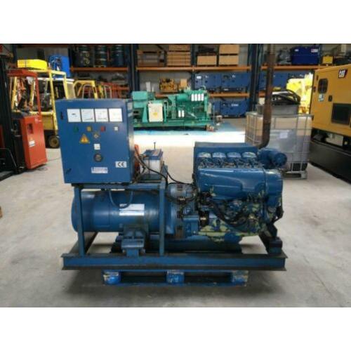 Deutz F4L 912 Piller 43 kVA generatorset met ATS