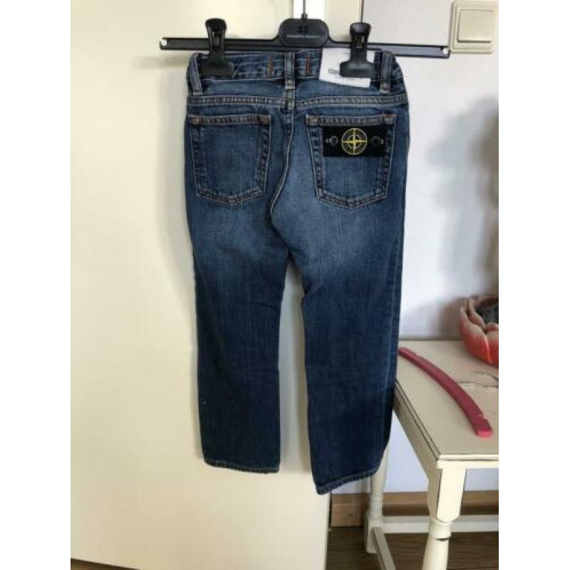 Stone island broek spijkerbroek jeans jongens maat 104 blauw