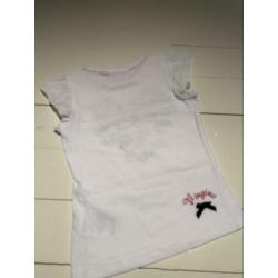 VINGINO | Als nieuw | Schattig shirtje hart/strikjes |98/104