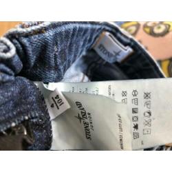 Stone island broek spijkerbroek jeans jongens maat 104 blauw