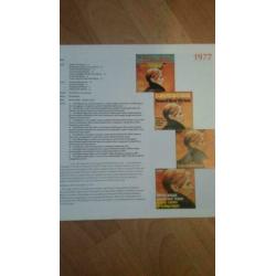 Bowie, David - boekwerk op LP formaat in zeer goede conditie