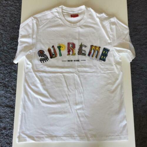 Supreme city arc tee witte 19SS t shirt t-shirt maat M