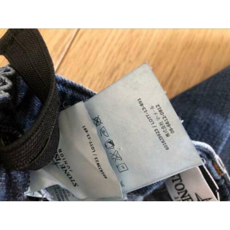 Stone island broek spijkerbroek jeans jongens maat 104 blauw