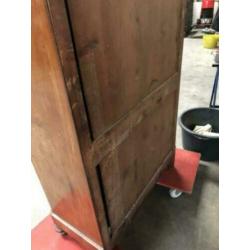 Biedermeier antieke kast. Zie foto’s.