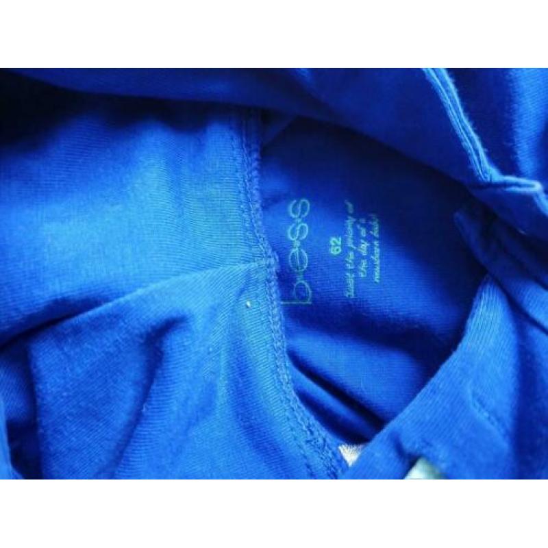 Blauw jongens vestje/ jasje