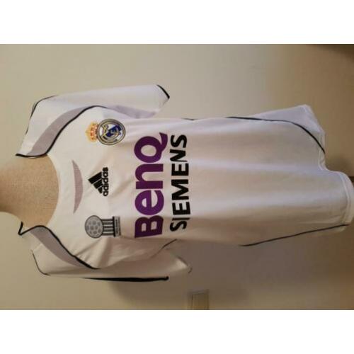 Shirt + originele handtekening Ruud v Nistelrooy Real Madrid
