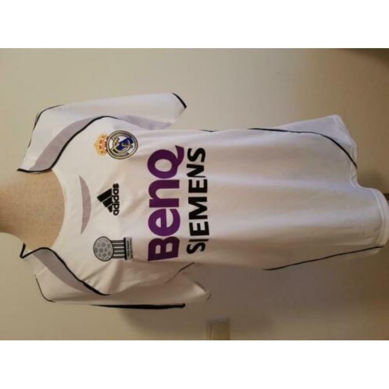 Shirt + originele handtekening Ruud v Nistelrooy Real Madrid