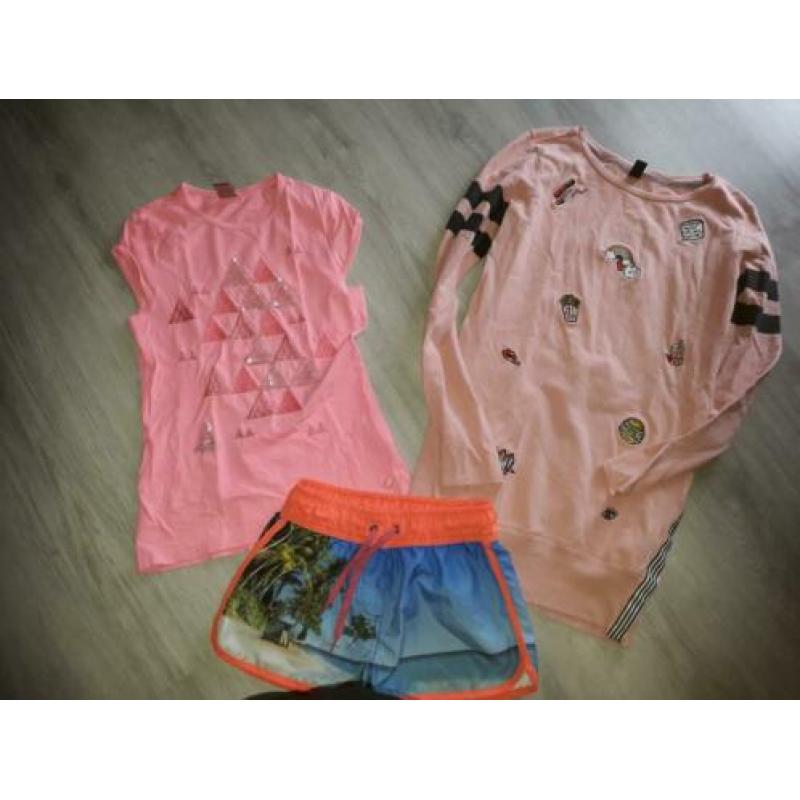 pakket meisjes kleding maat 140/146