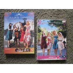 JULIA'S TANGO - SEIZOEN 1 en SEIZOEN 2 - samen 5 dvd's