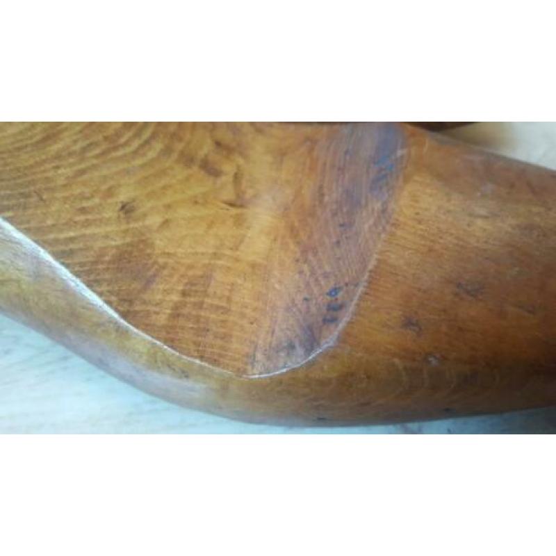 Houten schoen leest