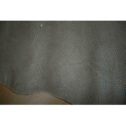Beige grind restant soepel echt leer Eric Kuster