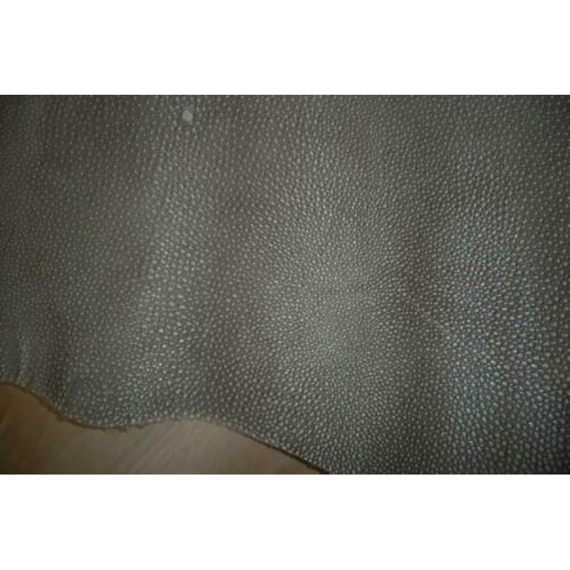 Beige grind restant soepel echt leer Eric Kuster
