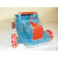 houte vracht auto WEDER OPBOUW zeldzaam 1945/1950