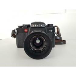 Leica R5 + Leica Elmarit 35mm 2.8/ Uitstekende staat
